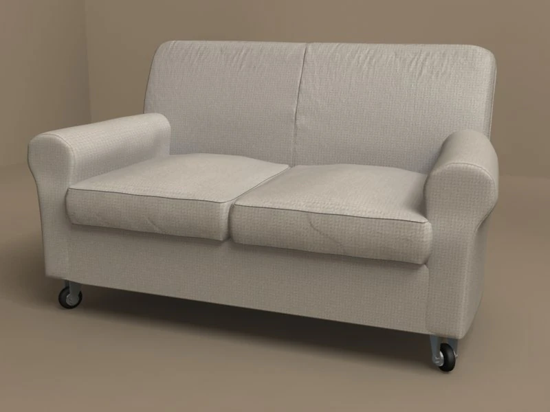 nonnamaria sofa for two persons by flexform 3D Model .c4d .max .obj .3ds .fbx .stl .blend 