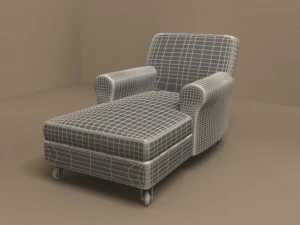 nonnamaria couch by flexform 3D Model