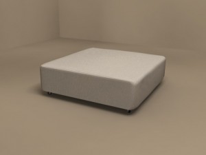 nonnamaria pouf 1300x1300 by flexform 3D Model