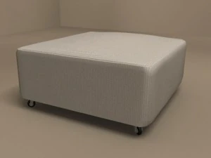 nonnamaria pouf 900x900 by flexform 3D Model