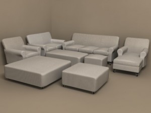 nonnamaria furniture collection by flexform 3D Model