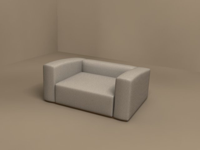 odeon armchair 1500x1090 by molteni 3D 模型 .c4d .max .obj .3ds .fbx .stl .blend 