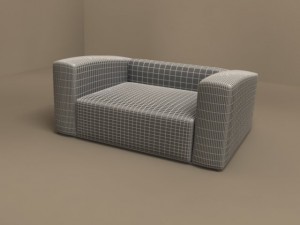 odeon armchair 1500x1090 by molteni 3D 模型