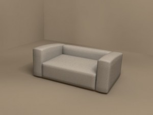 odeon armchair 1700x1090 by molteni 3D Model
