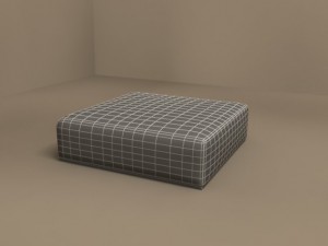 odeon pouf 1200x1200 by molteni Modèle 3D