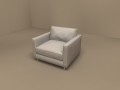 pasodoble armchair by flexform 3D Model