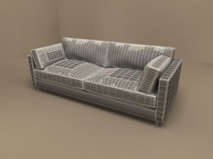 pasodoble sofa by flexform 3D 模型