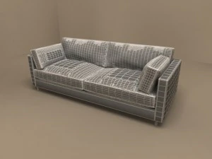 pasodoble sofa by flexform 3D Model
