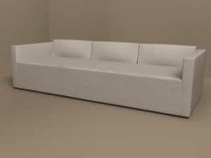 passy sofa by molteni 3D Model