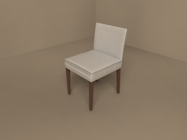 pat chair by flexform Model 3D .c4d .max .obj .3ds .fbx .stl .blend 