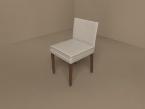 pat chair by flexform 3Dモデル