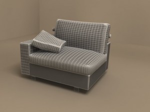 patrik sofa element by flexform 3Dモデル