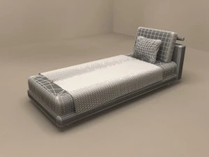 patrik bedt by flexform 3D Model
