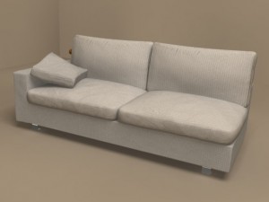 patrik sofa element by flexform 3D Model