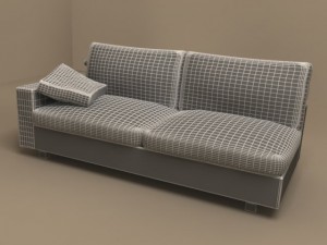 patrik sofa element by flexform 3D Model