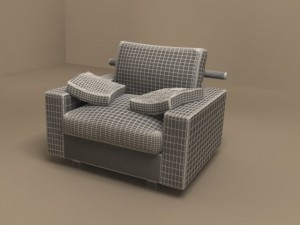 patrik collection by flexform 3D Model
