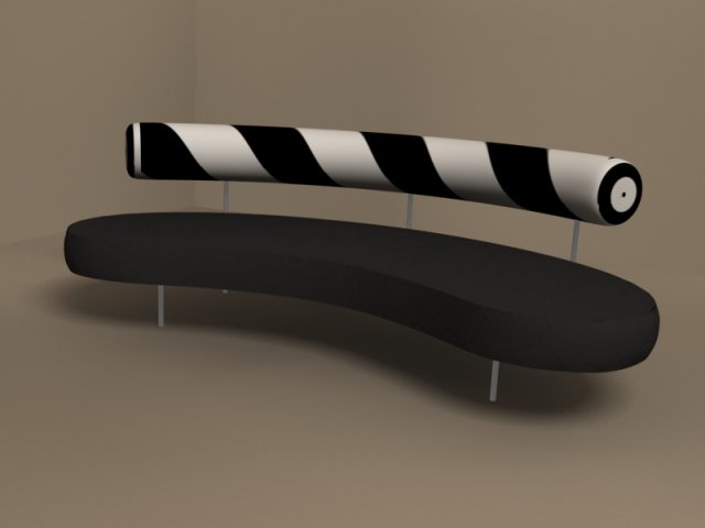 max sofa by flexform 3D Model .c4d .max .obj .3ds .fbx .stl .blend