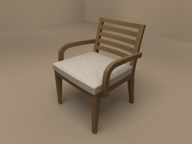 petra chair 3D Model .c4d .max .obj .3ds .fbx .stl .blend 
