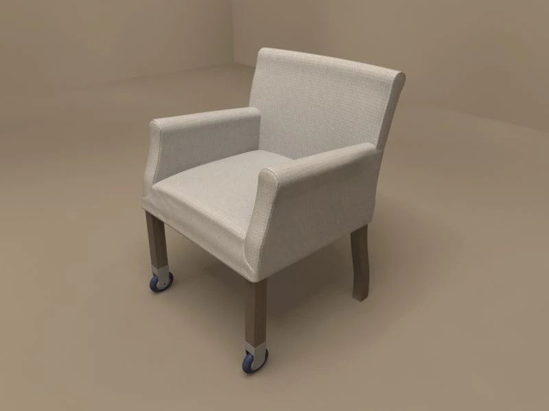 pausa armchair by flexform 3D Model .c4d .max .obj .3ds .fbx .stl .blend
