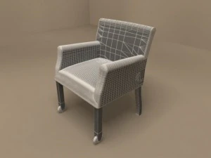 pausa armchair by flexform 3D Model