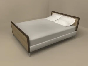 lit piano par flexform Modèle 3D