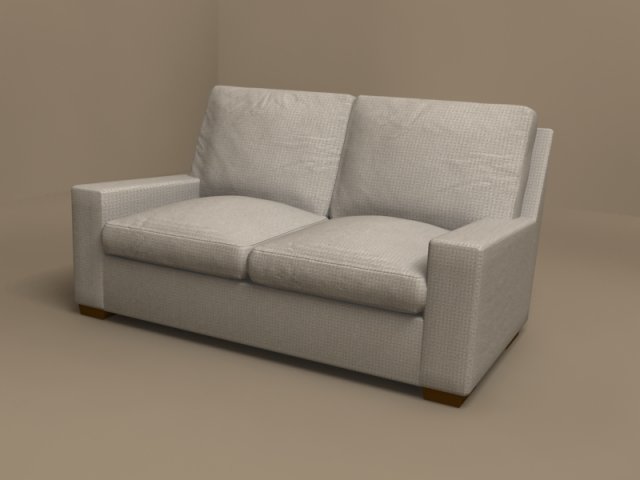 pierre sofa by flexform Modelo 3D .c4d .max .obj .3ds .fbx .stl .blend 
