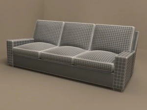 divano pierre di flexform Modello 3D