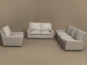 pierre collection by flexform 3Dモデル