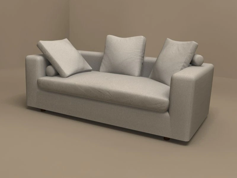 poggiolungo 180x98 sofa by flexform 3D Model .c4d .max .obj .3ds .fbx .stl .blend