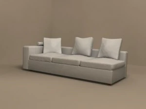 sofá poggiolungo da flexform Modelo 3D