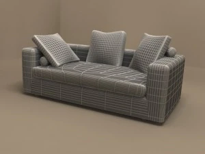 poggiolungo collection by flexform 3D Model