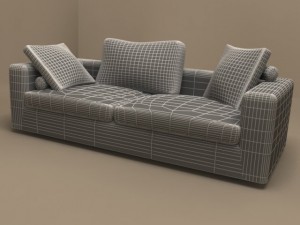 poggiolungo collection by flexform 3D Модель