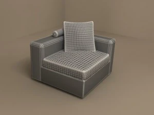 poggiolungo collection by flexform 3D Model