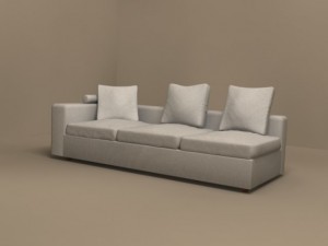 poggiolungo collection by flexform 3D Модель