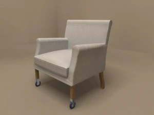 press armchair by flexform 3D Model