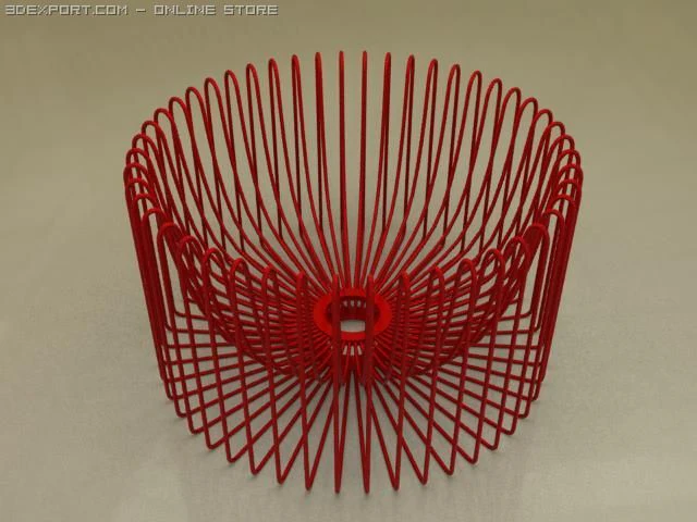 tradig corbeille ikea 3D Model .c4d .max .obj .3ds .fbx .stl .blend 