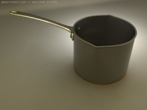 casserole Model 3D