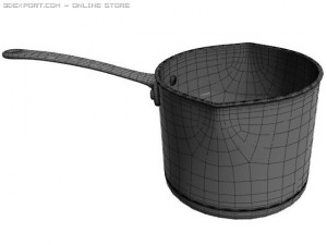 casserole Model 3D