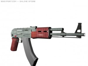 ak47 Modelo 3D