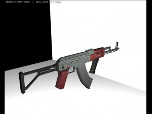 ak47 3D 모델