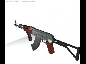 ak47 3D 모델