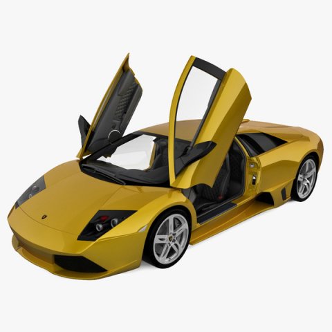 lamborghini murcielago 3D Model .c4d .max .obj .3ds .fbx .stl .blend 