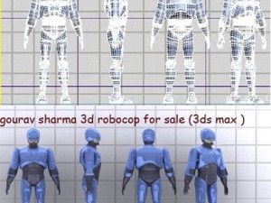 robocop 3D Model