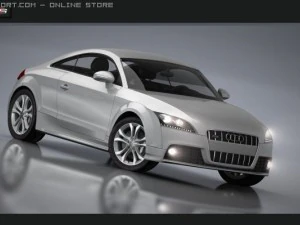 audi tts 3D Model