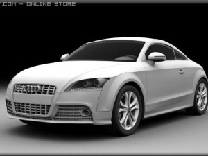 audi tts 3D 모델