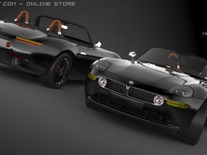bmw z8 3D-Modell