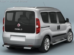 fiat doblo 2010 3D मॉडल