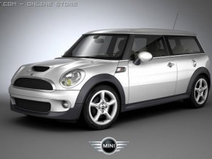 mini cooper clubman Modello 3D
