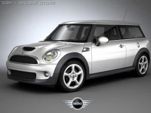 mini cooper clubman 3D Model