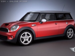 mini cooper clubman Modello 3D